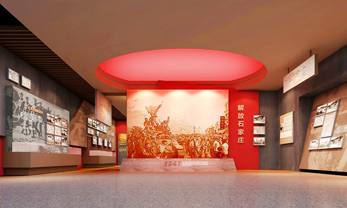 廣東湛江企業黨建展廳裝修，廣東企業黨建展館裝修設計、廣東企業黨建文化設計（三）